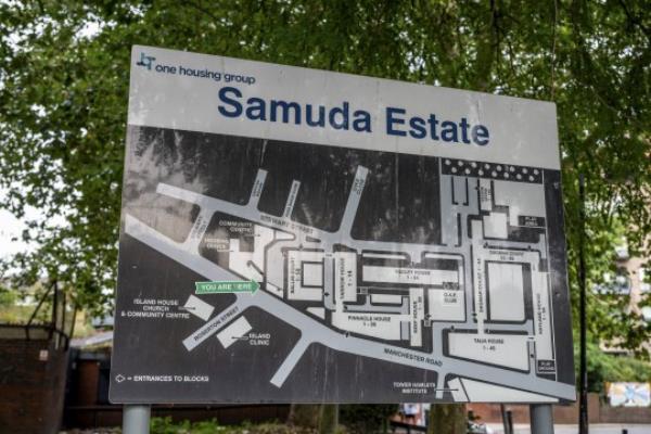 The Samuda Estate on the the Isle of Dogs in London