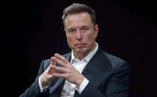 PARIS, FRANCE - JUNE 16: Chief Executive Officer of SpaceX and Tesla and owner of Twitter, Elon Musk attends the Viva Technology co<em></em>nference dedicated to innovation and startups at the Porte de Versailles exhibition centre on June 16, 2023 in Paris, France. Elon Musk is visiting Paris for the VivaTech show where he gives a co<em></em>nference in front of 4,000 technology enthusiasts. He also took the opportunity to meet Bernard Arnaud, CEO of LVMH and the French President. Emmanuel Macron, who has already met Elon Musk twice in recent months, hopes to co<em></em>nvince him to set up a Tesla battery factory in France, his pio<em></em>neer company in electric cars. (Photo by Chesnot/Getty Images)